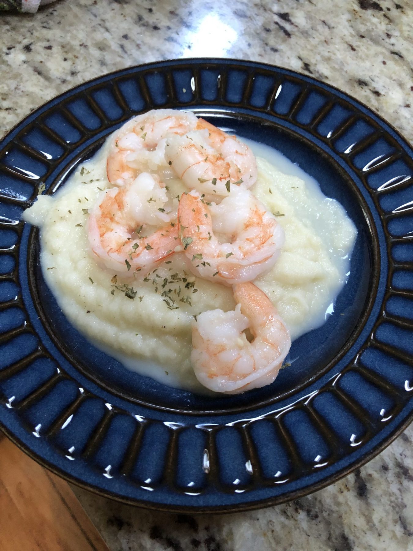 Shrimp and “Grits”
