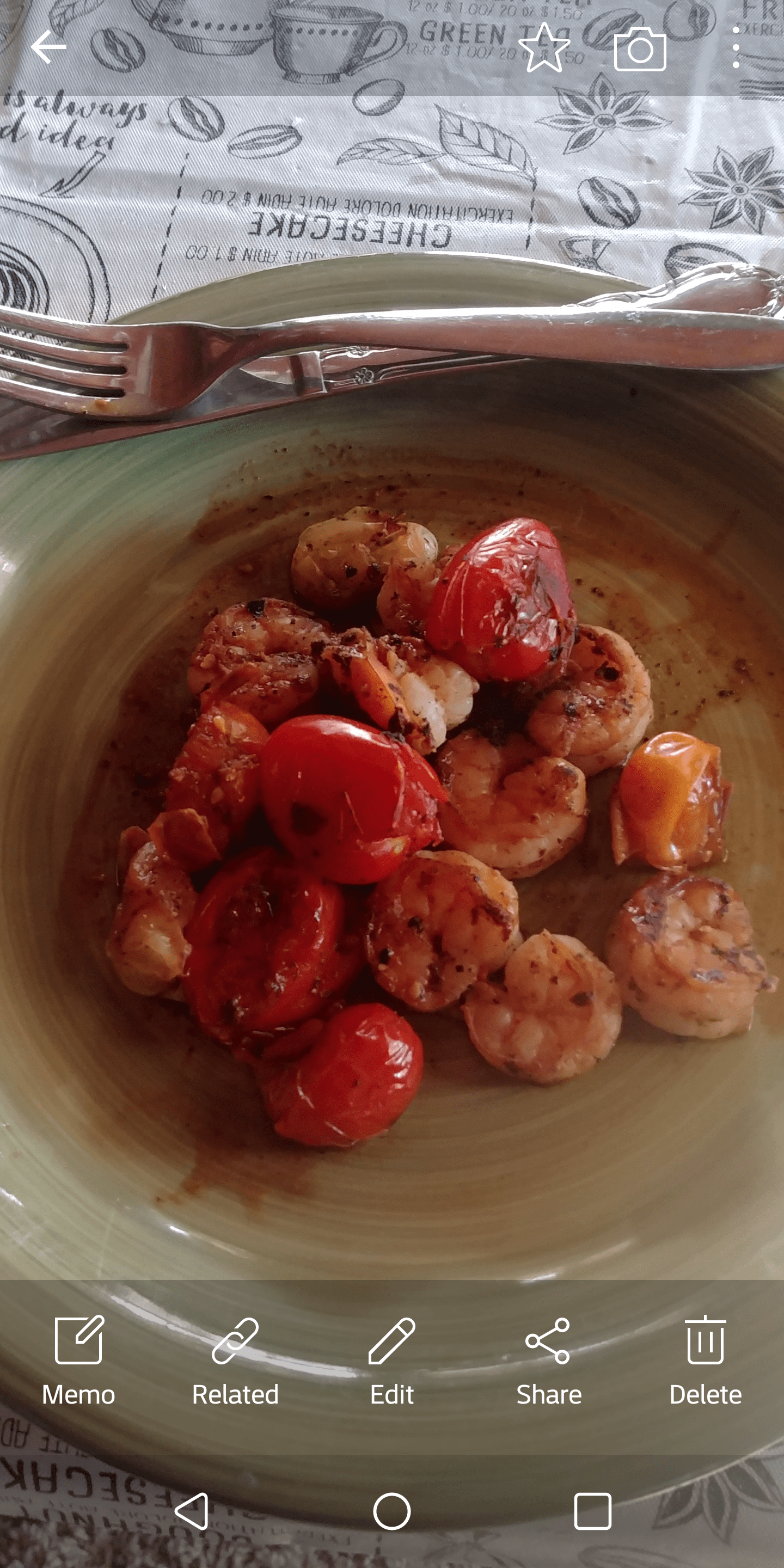 Grilled Shrimp and Blistered Tomatoes
