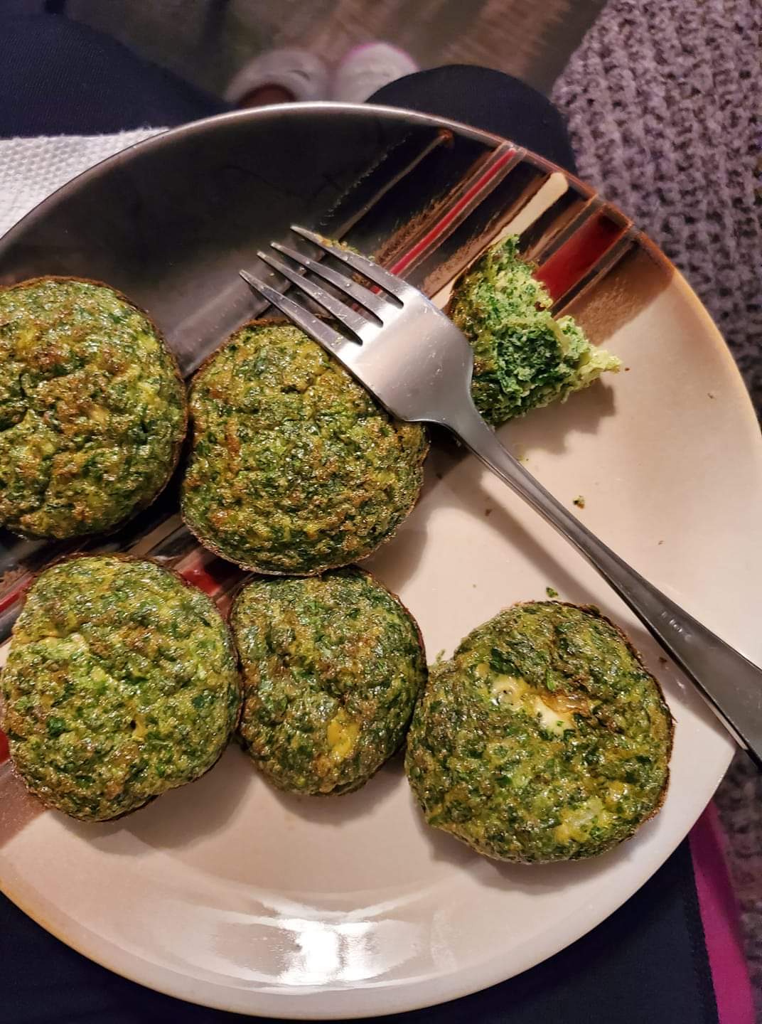 Egg Spinach Muffins