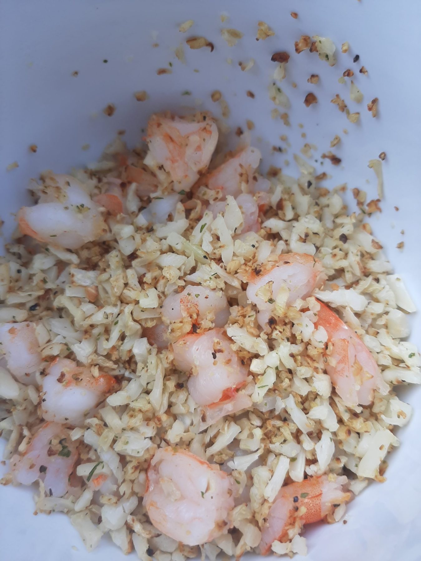 Shrimp and “Rice”