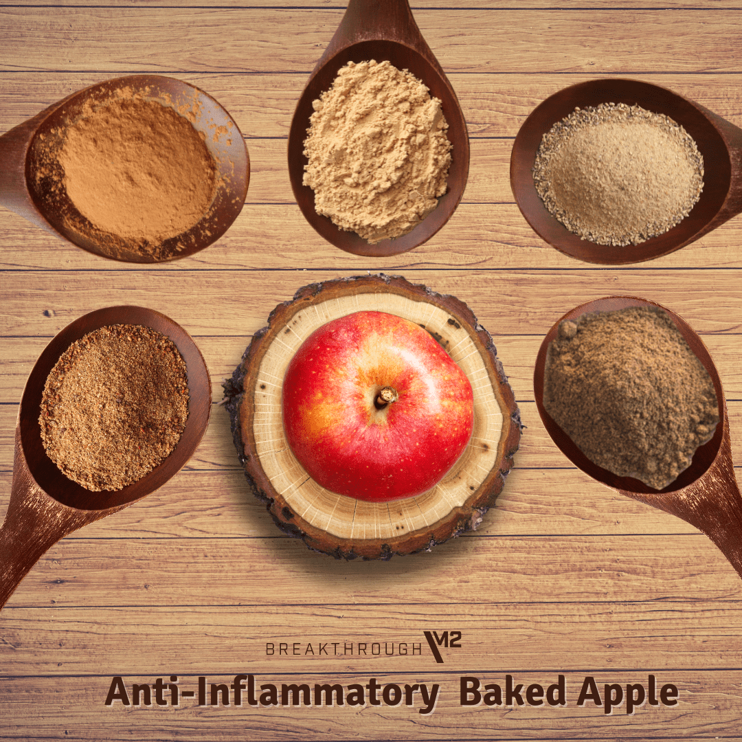 6 Anti-Inflammatory Ingredients to make a Yummy Baked Apple!