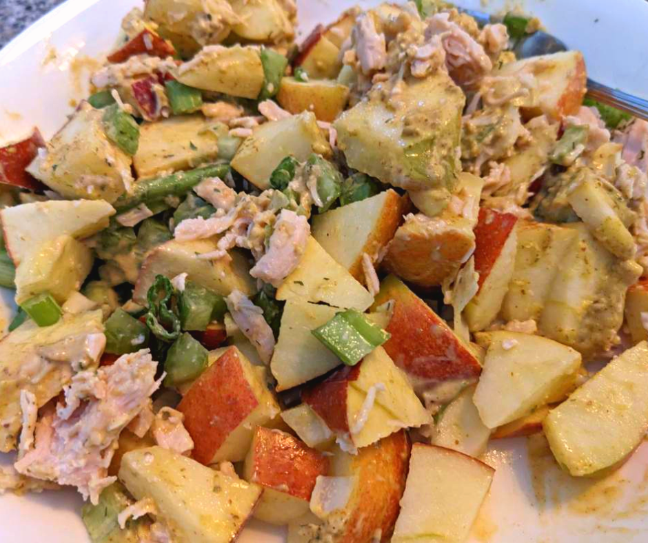 Easy Chicken Salad with Apple
