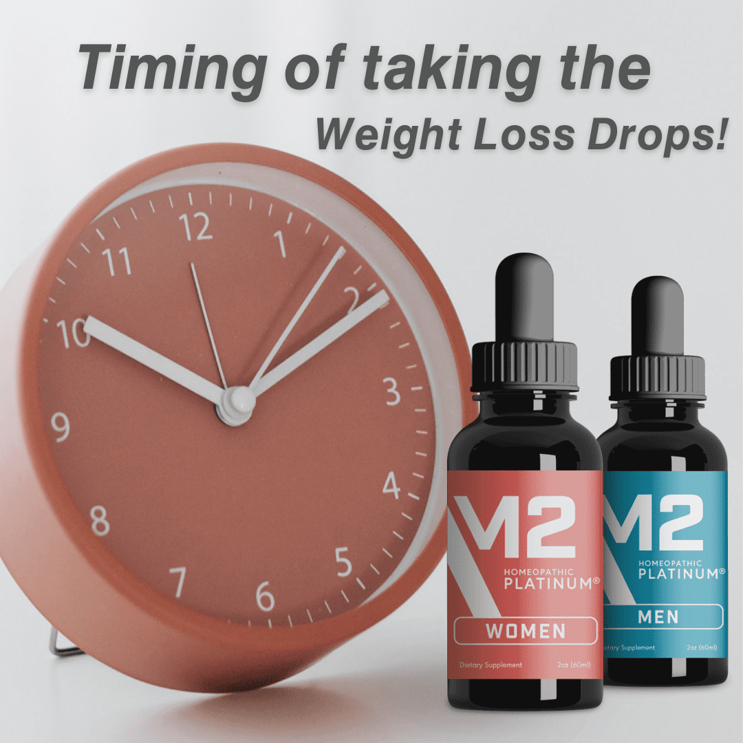 Timing of taking the Weight Loss Drops