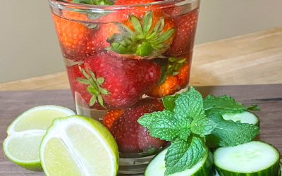 Strawberry Cucumber Salad