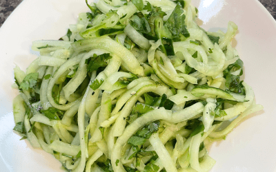 Cilantro Lime Cucumber Salad